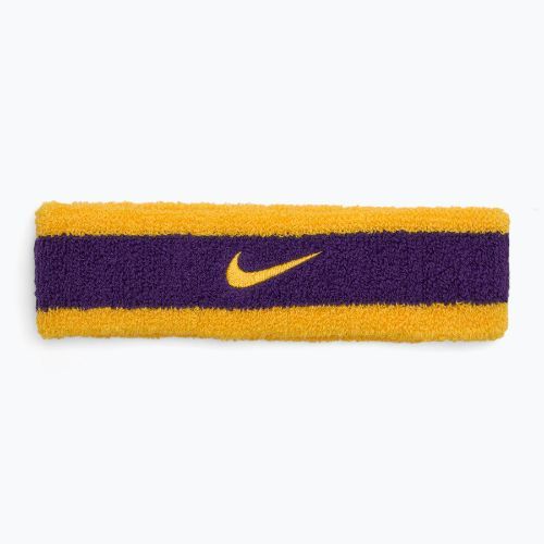 Kopfband Nike Swoosh Headband university gold/court purple/university gold