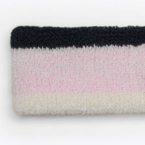 Kopfband Nike Swoosh Headband pink foam/coconut milk/black