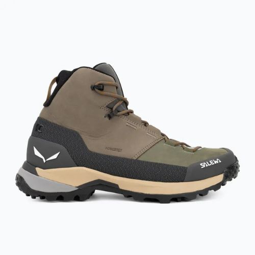 Salewa Herren-Trekkingstiefel Puez Leather Mid Ptx Bungee Cord / onyx