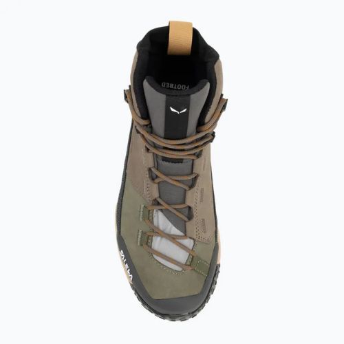 Salewa Herren-Trekkingstiefel Puez Leather Mid Ptx Bungee Cord / onyx
