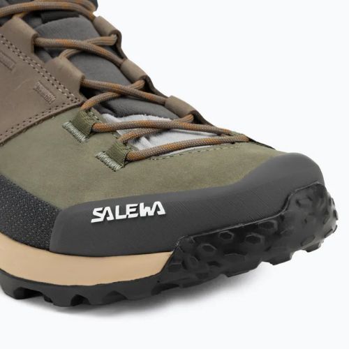 Salewa Herren-Trekkingstiefel Puez Leather Mid Ptx Bungee Cord / onyx