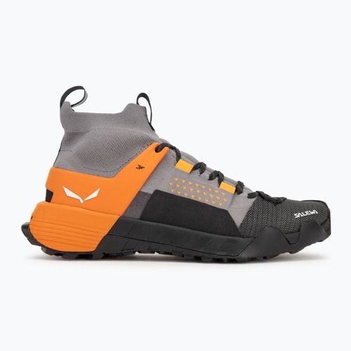 Salewa Wildfire Nxt Knit Legierung / tumeric Männer Ansatz Schuh