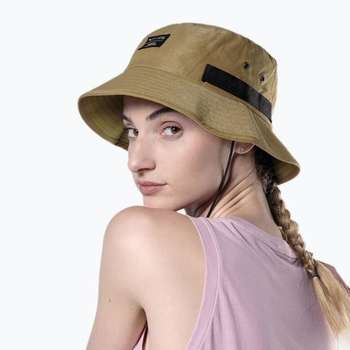 Salewa Puez Hanf Krempe goldbraun Hut