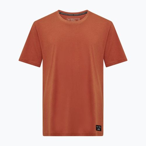 Herren Salewa Eagle Logo Patch T-shirt 7240 bombay braun