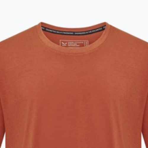 Herren Salewa Eagle Logo Patch T-shirt 7240 bombay braun