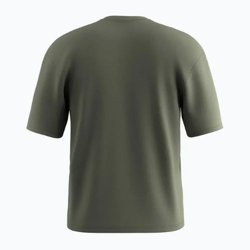 Herren Salewa Eagle Outside Lose verblasst grünes T-Shirt
