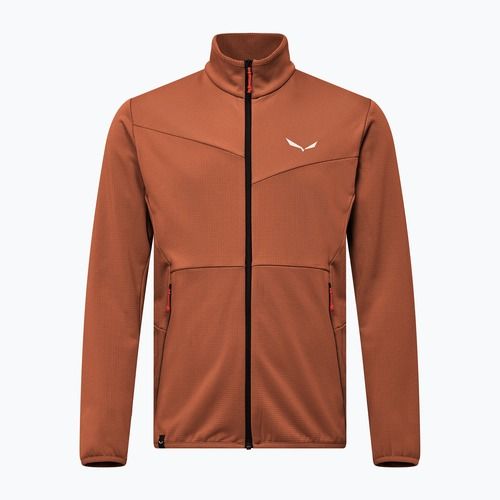 Herren-Trekking-Sweatshirt Salewa Puez Cammio EN bombay braun