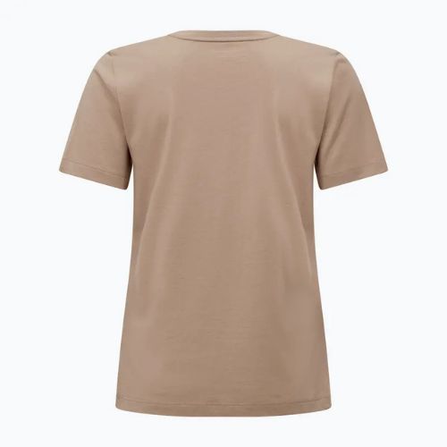 Damen Salewa Eagle Logo Patch 7180 quicksand T-Shirt