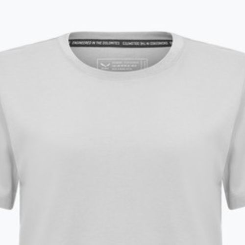 Damen-T-Shirt Salewa Eagle Logo Patch 0060 optisch weiß