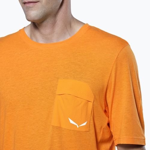 Salewa Agner Hanf/Dst Kurkuma Herren-Trekkinghemd