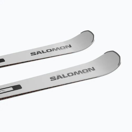 Abfahrtsski Salomon E Addikt Pro 66 + Schnürung MI12 GW whitet/race blue/rhodamine