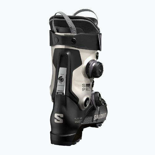 Skischuhe Damen Salomon S/PRO Supra Dual Boa 105 W GW black/light bronze metallic/black