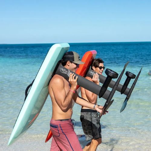 Set Lift Foils 4'9 Seafoam 200-v2/38 + Battery Pack 1.5 Full+Std 32" Propulsion with AC Cord blue