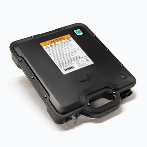 Set Lift Foils 4'9 Seafoam 200-v2/38 + Battery Pack 1.5 Full+Std 32" Propulsion with AC Cord blue