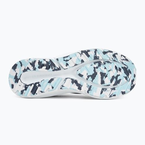 Laufschuhe Damen Under Armour Charged Pursuit 4 downpour gray/downpour gray/metallic gravel
