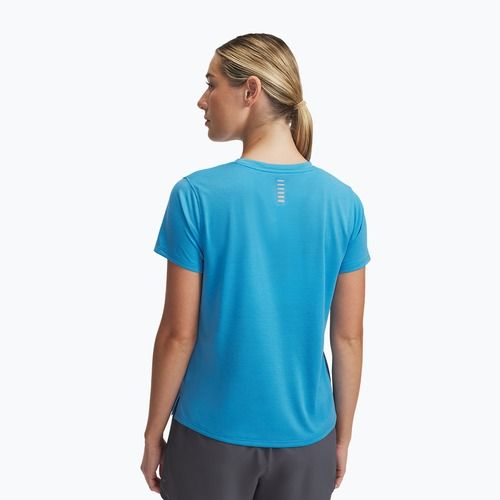 Laufshirt Damen Under Armour Launch ether blue/reflective