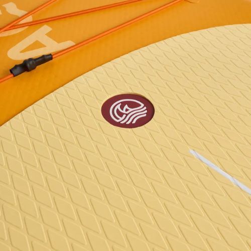 Set Paddleboard SUP aufblasbar AQUASTIC This 12'0" orange