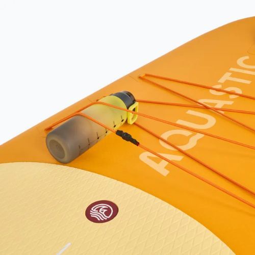 Set Paddleboard SUP aufblasbar AQUASTIC This 12'0" orange