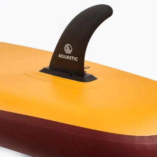 Set Paddleboard SUP aufblasbar AQUASTIC This 12'0" orange