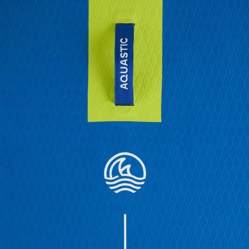 Set Paddleboard SUP aufblasbar AQUASTIC Perth 10'8" allround dark blue