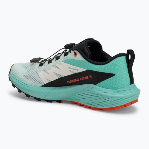 Laufschuhe Damen Salomon Sense Ride 5 bay/black/cherry tomato