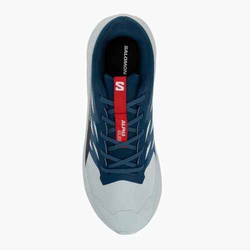 Laufschuhe Herren Salomon Alphaglide ballad blue/dark blue/fiery red