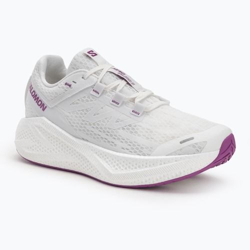 Laufschuhe Herren Salomon Aero Glide 3 white/white/willowherb