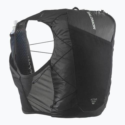 Laufweste Salomon Active Skin 12 Set black/metal