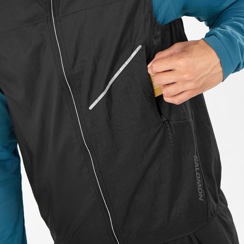 Laufweste Herren Salomon Sense Aero Wind deep black