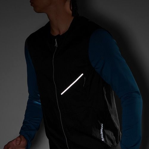 Laufweste Herren Salomon Sense Aero Wind deep black