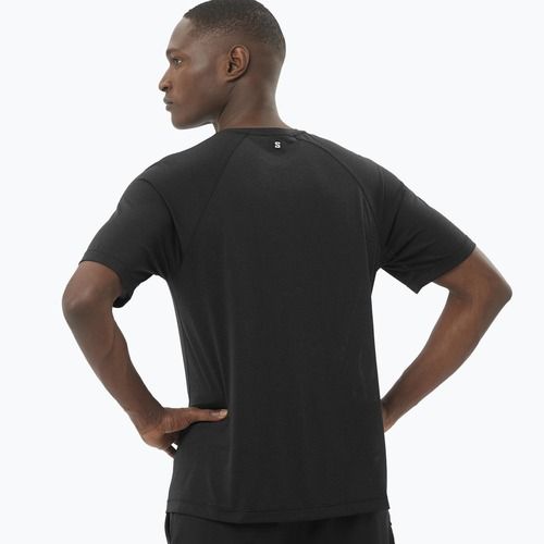 Laufshirt Herren Salomon SHAKEout Core deep black