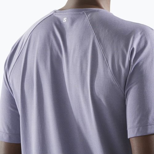 Laufshirt Herren Salomon SHAKEout Core blue granite
