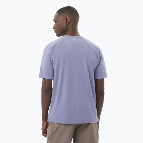 Laufshirt Herren Salomon SHAKEout Core blue granite
