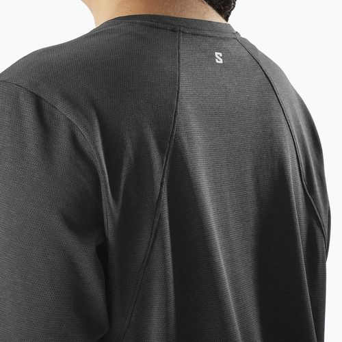 Lauf Longsleeve Damen Salomon SHAKEout Core deep black