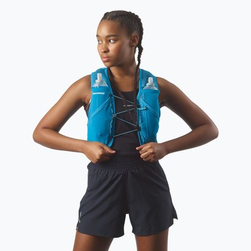 Laufweste Salomon Active Skin 8 Set blue danube/blue curacao