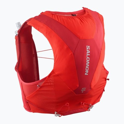 Laufweste Salomon ADV SKIN 5 Set flame scarlet/haute red