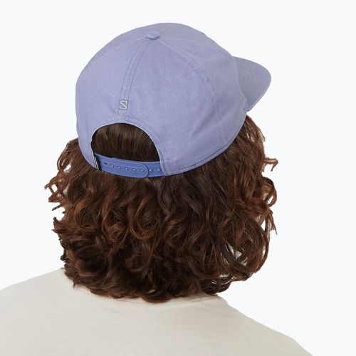 Cap Schirmmütze Salomon Flat blue granite