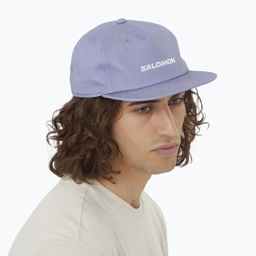 Cap Schirmmütze Salomon Flat blue granite