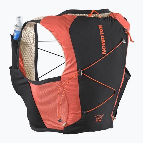 Laufweste Damen Salomon Active Skin 4 Set emerglow/black