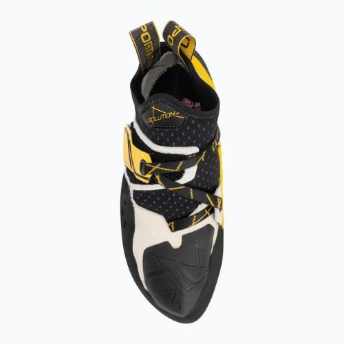 Kletterschuhe Herren La Sportiva Solution white/ yellow