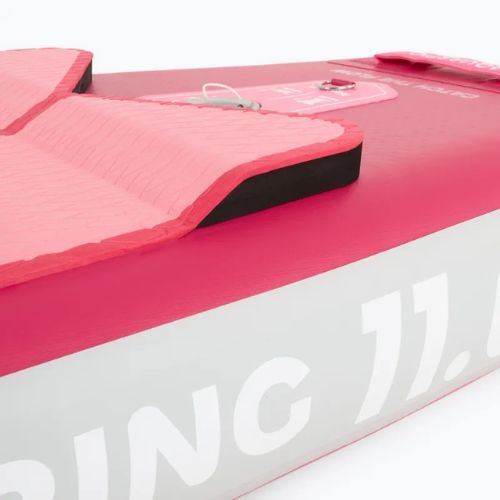 Set Board SUP aufblasbar AQUASTIC Touring 11'6" rosa