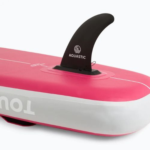 Set Board SUP aufblasbar AQUASTIC Touring 11'6" rosa