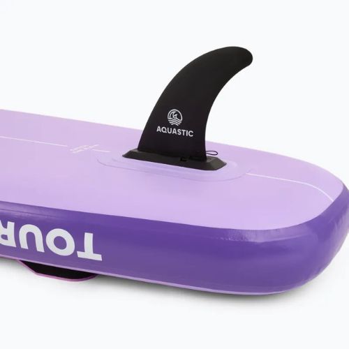 Set Paddleboard SUP aufblasbar AQUASTIC Touring 11'6" purple
