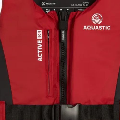 AQUASTIC Active 50N rote Sicherheitsweste