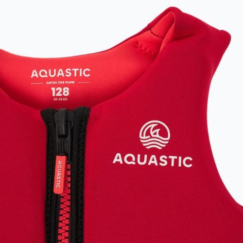 AQUASTIC Youth 50N Rot Kinder Schwimmweste