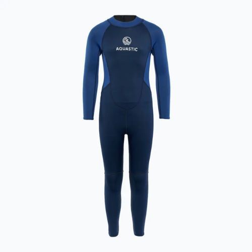 Kinderschwimmkörper AQUASTIC Wavey LG Jrb 2 mm navy blau/blau
