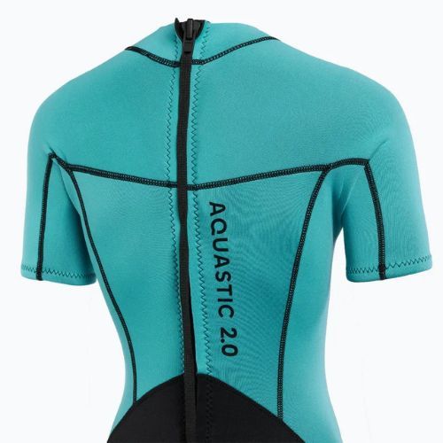 Damen Schwimmanzug AQUASTIC Wavey WMNS 2 mm schwarz/mint