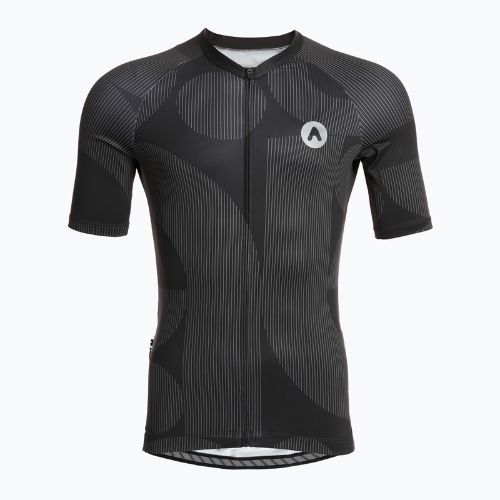 Herren ATTABO Vites Radtrikot schwarz