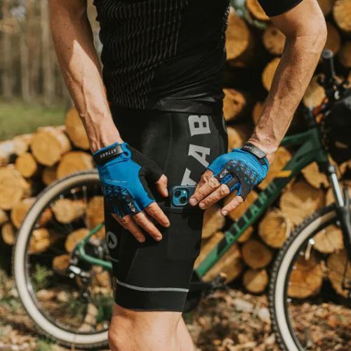 Herren ATTABO Kirun Pro Bib Shorts Cargo schwarz