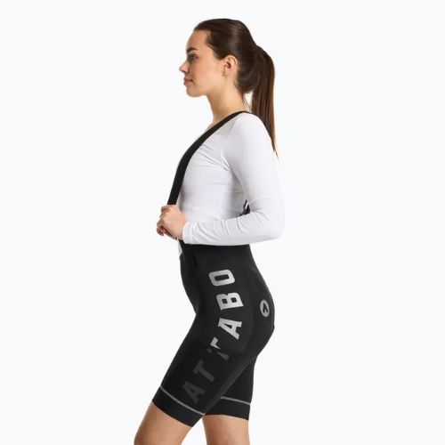 Damen ATTABO Kirun Pro WMNS Bib Shorts Cargo schwarz